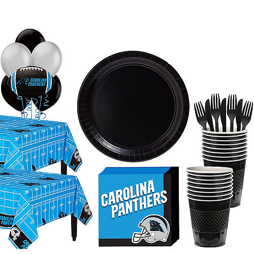 Super Carolina Panthers Party Kit for 36 Guests Image #1