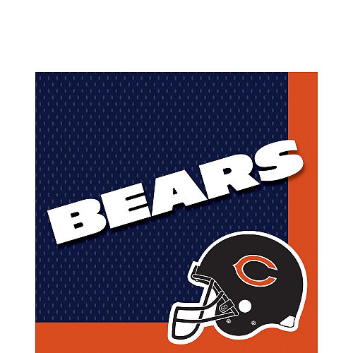 Nav Item for Super Chicago Bears Party Kit for 36 Guests Image #3
