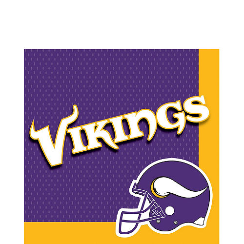 Super Minnesota Vikings Party Kit for 36 Guests Image #3