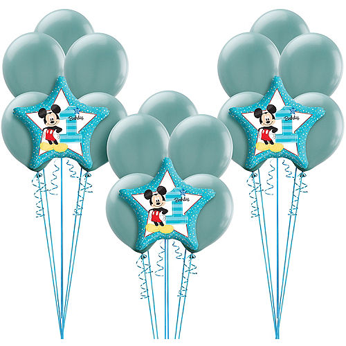 1st Birthday Mickey Mouse Balloon Kit Image #1