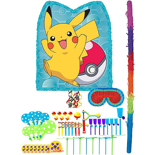 Pikachu Pinata Kit with Favors Image #1