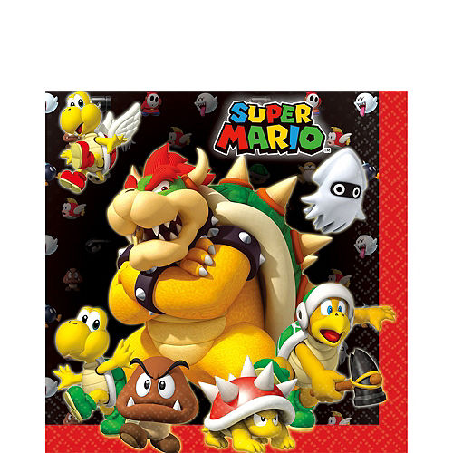 Nav Item for Super Mario Tableware Party Kit for 16 Guests Image #5