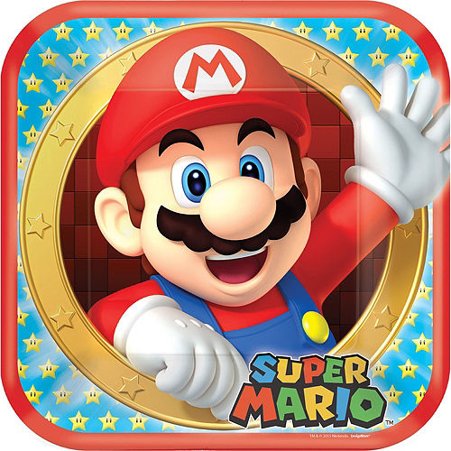 Nav Item for Super Mario Tableware Party Kit for 24 Guests Image #3
