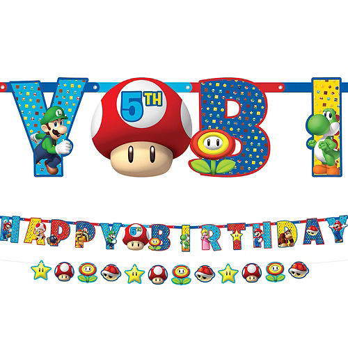 Nav Item for Super Mario Tableware Party Kit for 24 Guests Image #10