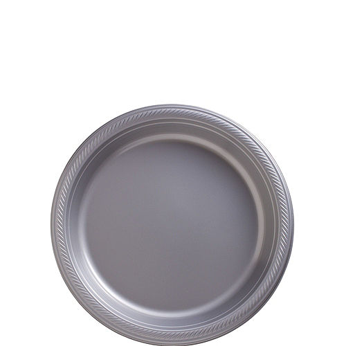 Nav Item for Silver Plastic Tableware Kit for 50 Guests Image #2