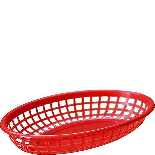 Red Food Baskets 4ct Image #1