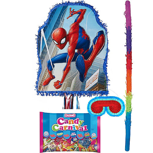 Nav Item for Blue Spider-Man Pinata Kit Image #1