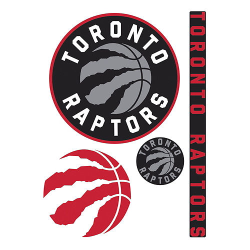 Toronto Raptors Decals 4ct Image #1