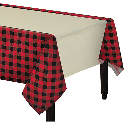 Buffalo Plaid Table Cover, 54in x 102in Image #1