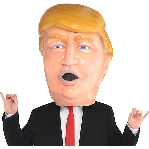 Nav Item for Adult Oversized Comb Over President Mask Image #1