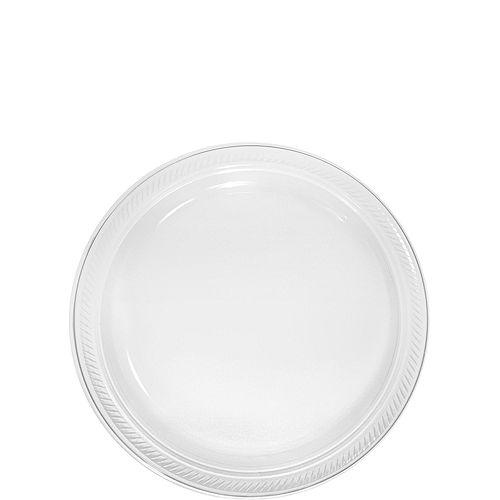 CLEAR Plastic Tableware Kit for 50 Guests Image #2