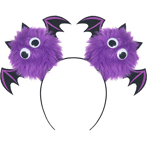 Bat Headband With Purple Hair Roblox