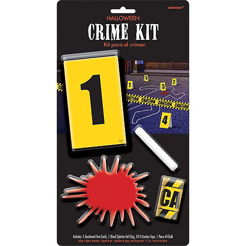 Crime Scene Decorating Kit 8pc Image #2