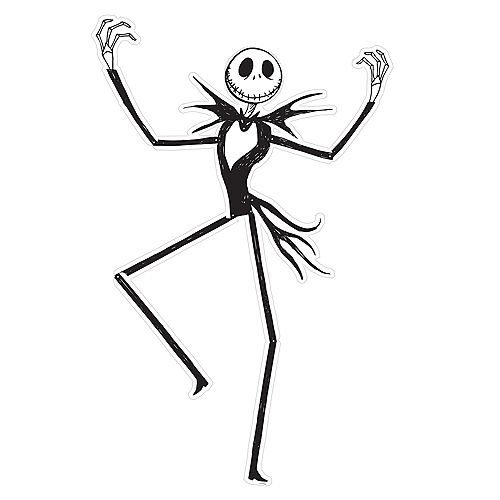 Nav Item for Jointed Jack Skellington Cutout - The Nightmare Before Christmas Image #1