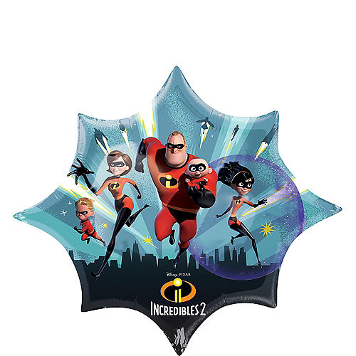 Nav Item for Giant Incredibles 2 Balloon, 35in Image #1