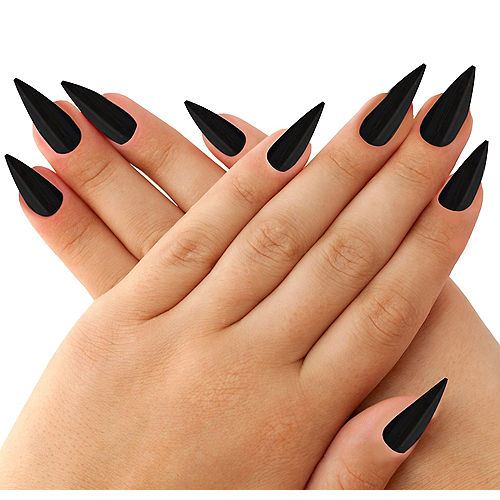 Black Witch Nails 10ct Image #1