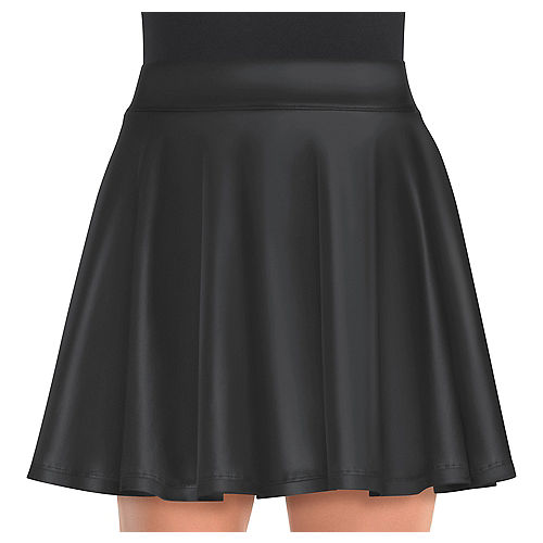 Womens Black Flare Skirt | Party City