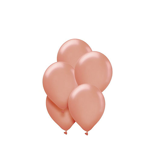 Rose Gold Pearl Mini Balloons, 5in, 50ct Image #1