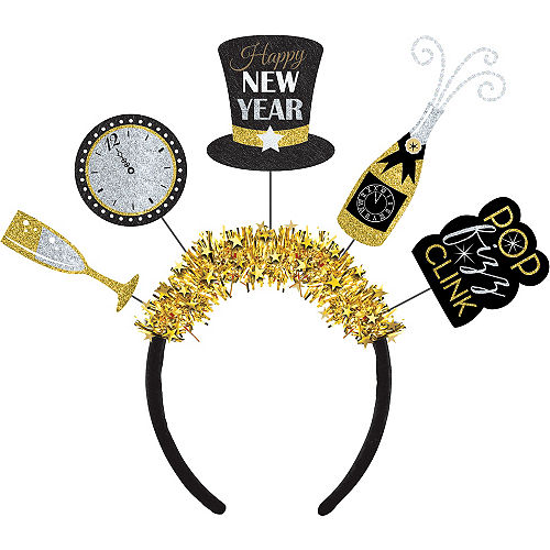 Glitter New Year's Eve Headband Image #1