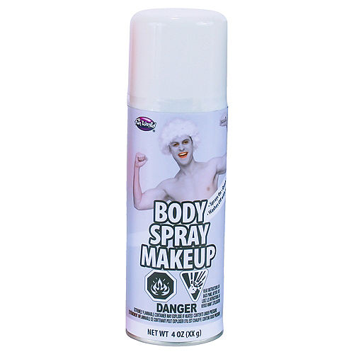White Body Makeup Spray Image #1