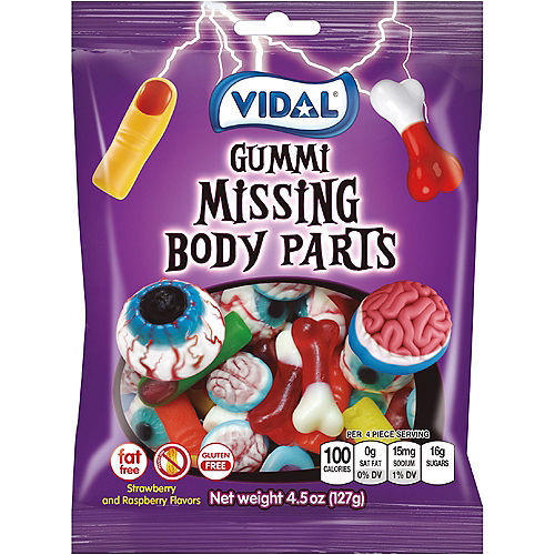 Gummi Missing Body Parts, 4.5oz Image #1