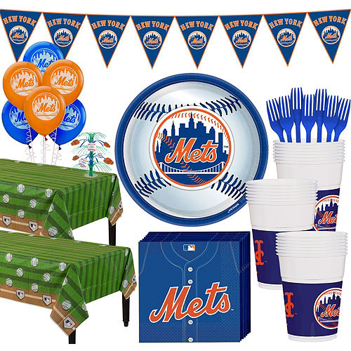 Nav Item for Super New York Mets Party Kit for 36 Guests Image #1