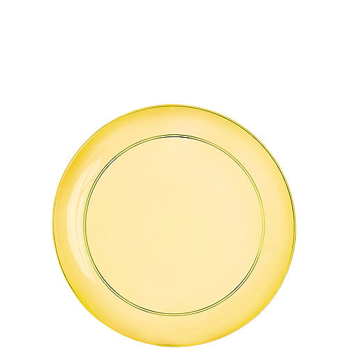 Nav Item for Gold, Green & Purple Dessert Plates 32ct Image #3