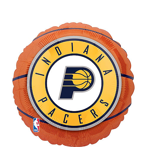 Indiana Pacers Basketball Balloon, 17in Image #1