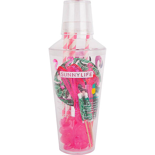 Nav Item for Tropical Flamingo Cocktail Shaker Kit Image #2