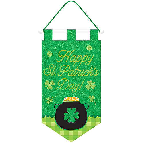 Nav Item for Pot of Gold St. Patrick's Day Door Banner Image #1