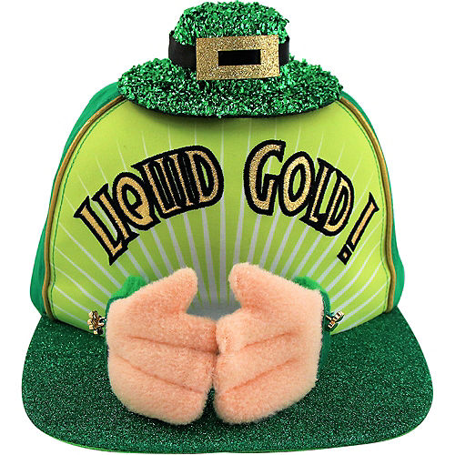 Liquid Gold St. Patrick's Day Baseball Hat Image #1
