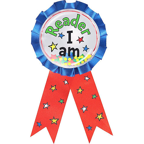 Nav Item for Reader I Am Award Ribbon – Dr. Seuss Image #1