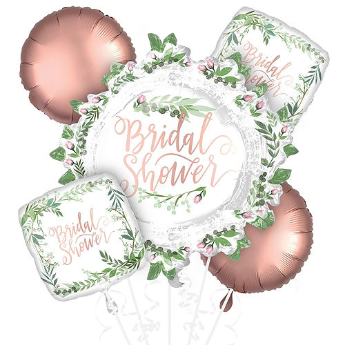 Nav Item for Metallic Floral Greenery Wedding Balloon Kit Image #3