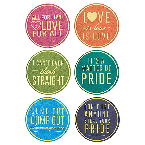Pride Coasters 24pc Image #1