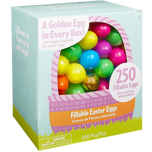 Nav Item for Multi-Colored Fillable Easter Eggs 250ct Image #1