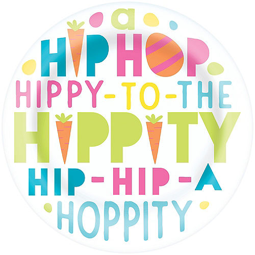 Nav Item for Hippity Hop Plastic Lunch Plate Image #1