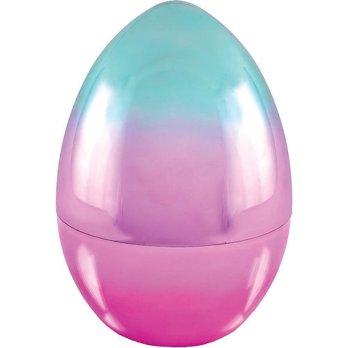 Large Blue & Pink Gradient Easter Egg Image #1