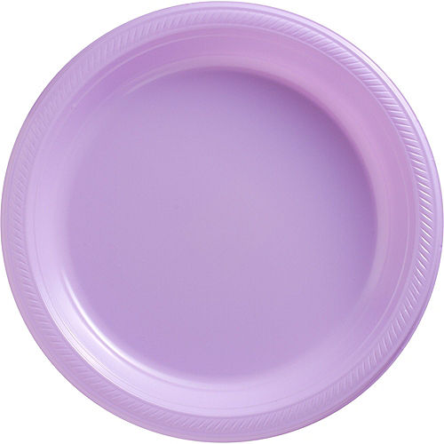 Nav Item for Lavender Plastic Tableware Kit for 50 Guests Image #3