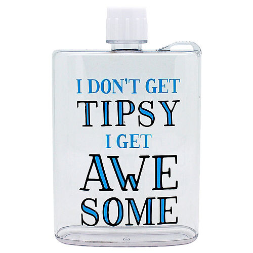 I Don't Get Tipsy I Get Awesome Flask Image #1