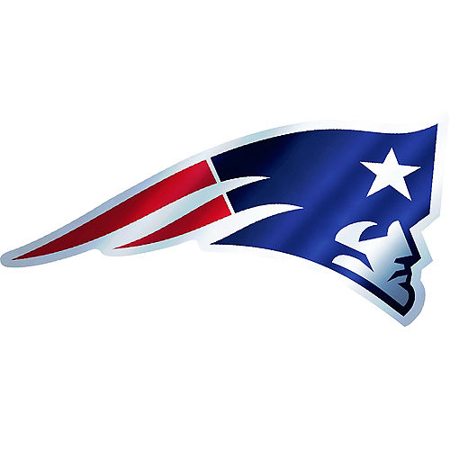 Metallic New England Patriots Sticker Image #1