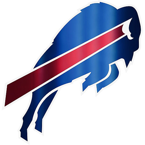 Nav Item for Metallic Buffalo Bills Sticker Image #1
