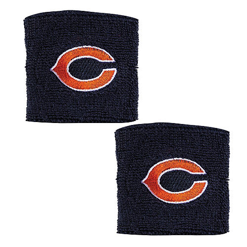 Nav Item for Chicago Bears Wristbands 2ct Image #1