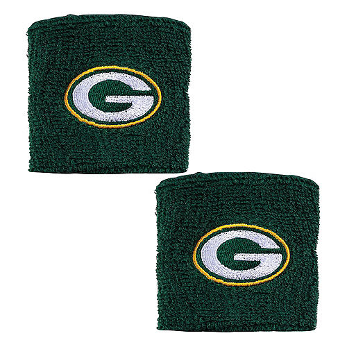 Nav Item for Green Bay Packers Wristbands 2ct Image #1
