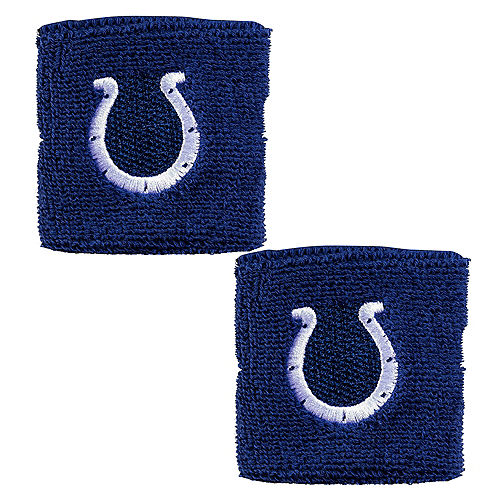 Indianapolis Colts Wristbands 2ct Image #1