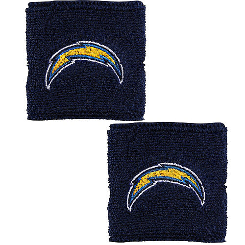 Nav Item for Los Angeles Chargers Wristbands 2ct Image #1