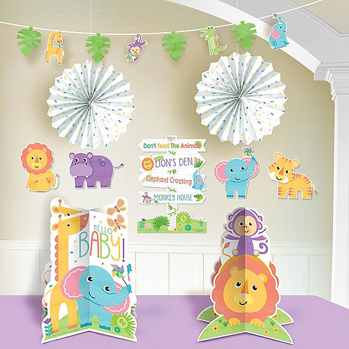 Nav Item for Fisher-Price Hello Baby Room Decorating Kit 10pc Image #1