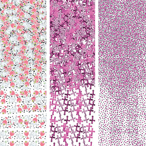 Nav Item for Pink & Silver Communion Confetti Image #1