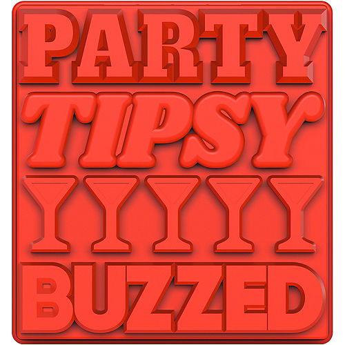 Nav Item for Party Tipsy Buzzed Ice Tray Image #2