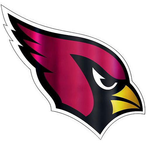 Metallic Arizona Cardinals Sticker Image #1