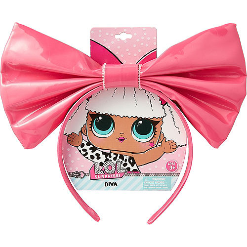 Nav Item for Child Pink Diva Headband - L.O.L. Surprise! Image #1